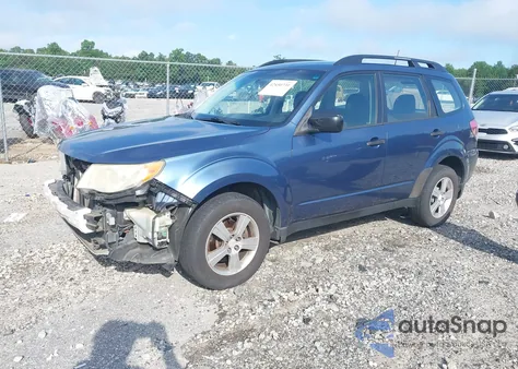 2012 Subaru Forester 2.5X from USA, damaged, VIN JF2SHABC1CH440704